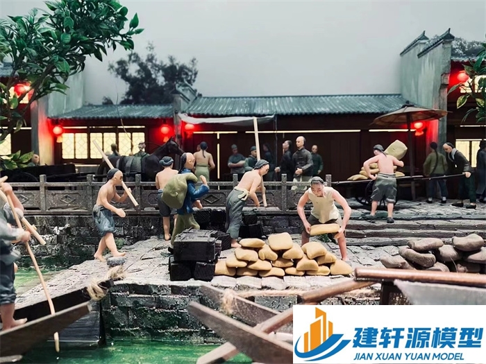 康保博物馆江南水乡模型